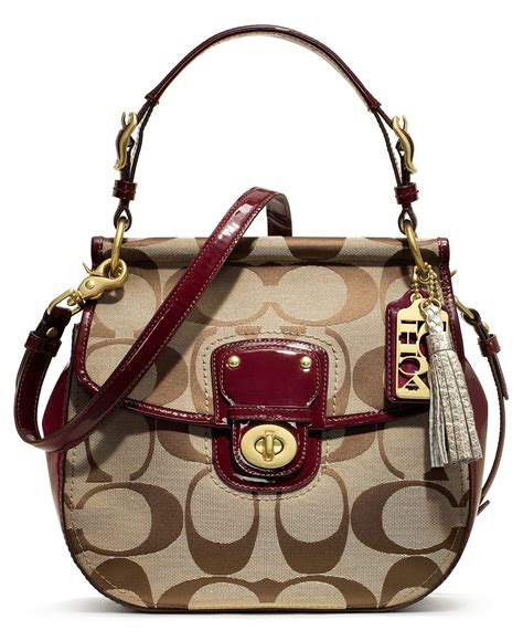 macy's coach handbags clearance